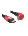 Delock Kabel High Speed HDMI Ethernet HDMI A męskie > HDMI A męskie kątowy 1m - nr 5
