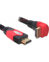 Delock Kabel High Speed HDMI Ethernet HDMI A męskie > HDMI A męskie kątowy 1m - nr 6