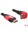 Delock Kabel High Speed HDMI Ethernet HDMI A męskie > HDMI A męskie kątowy 5m - nr 21