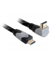 Delock Kabel High Speed HDMI Ethernet HDMI A męskie > HDMI A męskie kątowy 1m - nr 13