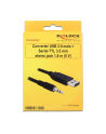 Delock Konverter USB 2.0 (AM) > Serial-TTL 3.5 mm stereo jack 1.8 m (5 V) - nr 11