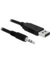 Delock Konverter USB 2.0 (AM) > Serial-TTL 3.5 mm stereo jack 1.8 m (5 V) - nr 17