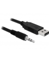 Delock Konverter USB 2.0 (AM) > Serial-TTL 3.5 mm stereo jack 1.8 m (5 V) - nr 3
