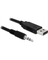 Delock Konverter USB 2.0 (AM) > Serial-TTL 3.5 mm stereo jack 1.8 m (5 V) - nr 5