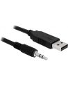 Delock Konverter USB 2.0 (AM) > Serial-TTL 3.5 mm stereo jack 1.8 m (5 V) - nr 7