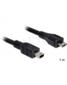 Delock kabel USB micro-BM > USB mini BM, USB 2.0, 1 m - nr 9