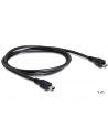 Delock kabel USB micro-BM > USB mini BM, USB 2.0, 1 m - nr 11