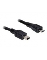 Delock kabel USB micro-BM > USB mini BM, USB 2.0, 1 m - nr 23