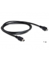 Delock kabel USB micro-BM > USB mini BM, USB 2.0, 1 m - nr 4
