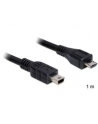 Delock kabel USB micro-BM > USB mini BM, USB 2.0, 1 m - nr 6