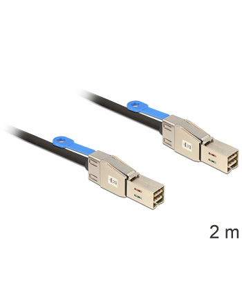 Delock kabel Mini SAS HD SFF-8644 > Mini SAS HD SFF-8644 2 m