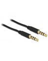 Delock Kabel Stereo Jack 3.5 mm 4 pin męski->Stereo Jack 3.5 mm 4 pin męski, 2m - nr 3