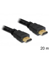 Delock Kabel High Speed HDMI with Ethernet – HDMI A męskie > HDMI A męskie 20 m - nr 25
