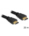 Delock Kabel High Speed HDMI with Ethernet – HDMI A męskie > HDMI A męskie 20 m - nr 3