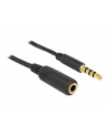 Delock Kabel/Przedłużacz Audio Stereo Jack 3.5mm (M) -> Iphone 4pin (F), 5m - nr 16