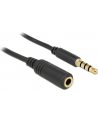 Delock Kabel/Przedłużacz Audio Stereo Jack 3.5mm (M) -> Iphone 4pin (F), 5m - nr 19