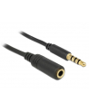 Delock Kabel/Przedłużacz Audio Stereo Jack 3.5mm (M) -> Iphone 4pin (F), 5m - nr 3
