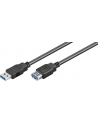 Gembird AM-AF kabel, przedłużacz USB 3.0 1.8M czarny - nr 10