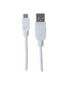 Manhattan Kabel Hi-Speed USB 2.0 A męski na micro-B męski, 1m, biały - nr 25