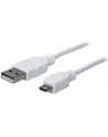 Manhattan Kabel Hi-Speed USB 2.0 A męski na micro-B męski, 1m, biały - nr 27