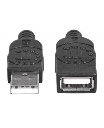 Manhattan Przedłużacz USB 2.0 A-A M/Ż 1,8m czarny