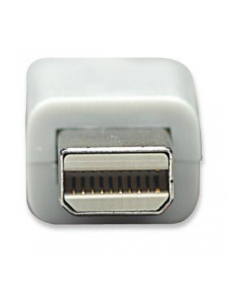 Techly Adapter Mini DisplayPort męski na HDMI żeński, biały, 15cm