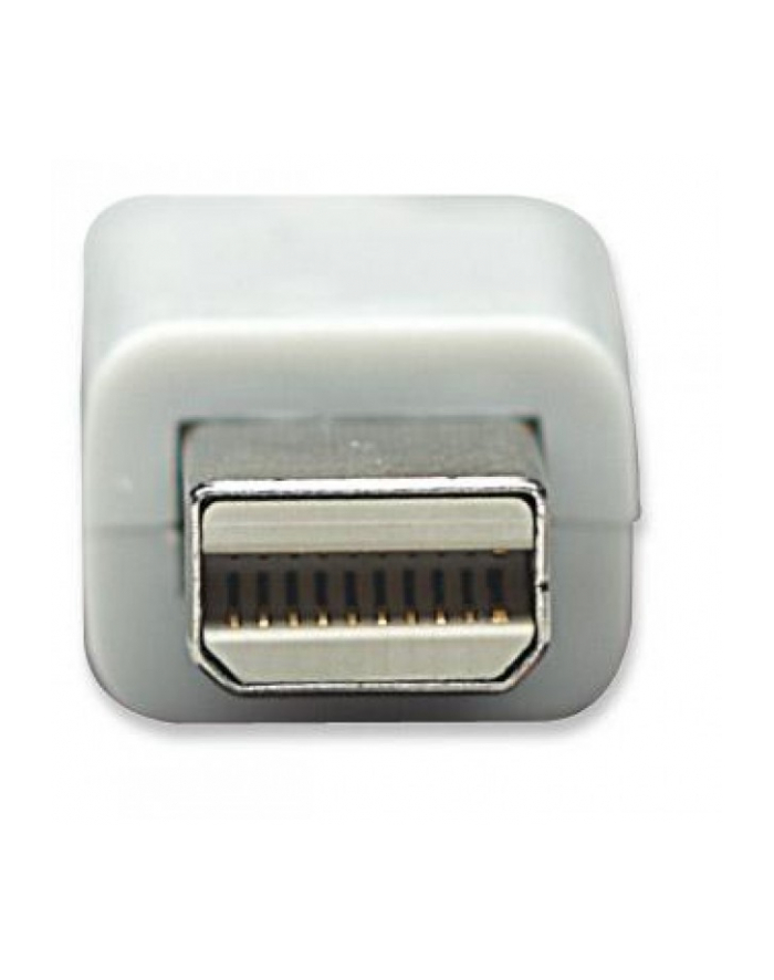 Techly Adapter Mini DisplayPort męski na HDMI żeński, biały, 15cm główny