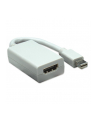 Techly Adapter Mini DisplayPort męski na HDMI żeński, biały, 15cm - nr 15