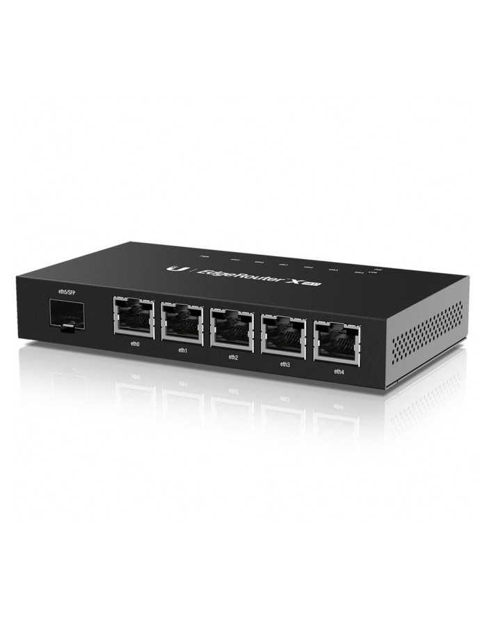 Ubiquiti Networks Ubiquiti EdgeRouter ER-X-SFP 5 Gigabit RJ45 ports with passive PoE support,1xSFP główny