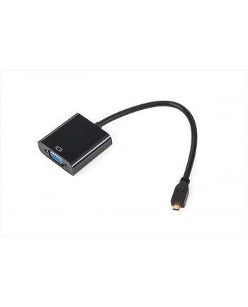 Adapter - wtyk micro HDMI - VGA + AUDIO