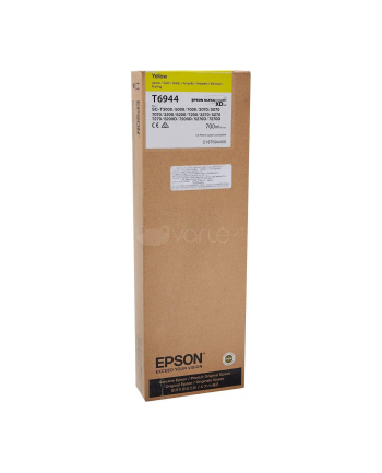 Tusz Epson Singlepack UltraChrome XD Yellow T694400| 700ml | SC-T3000/7000/5200