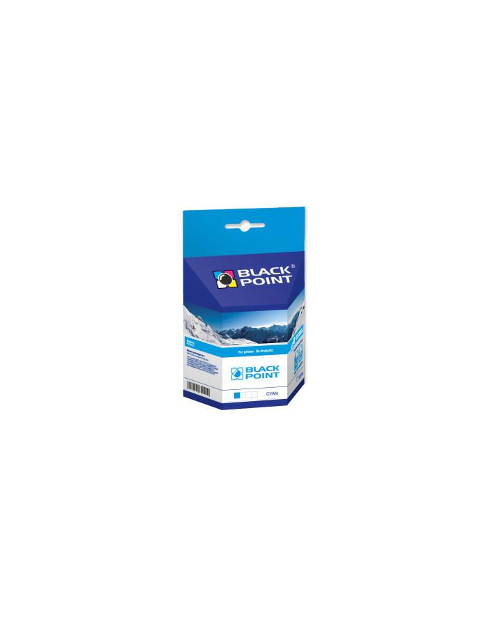 Tusz Black Point BPBLC1100/980XLC  | cyan | 16 ml | Brother LC1100/980C główny