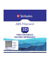 Filament VERBATIM / ABS / Srebrny / 1,75 mm / 1 kg - nr 7