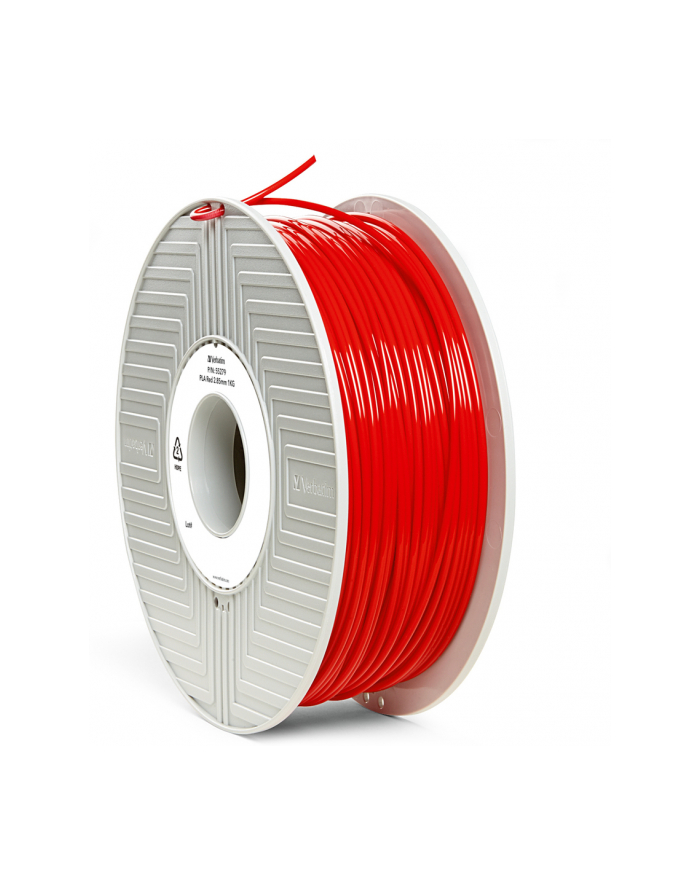 Filament VERBATIM / PLA / Czerwony / 2,85 mm / 1 kg główny