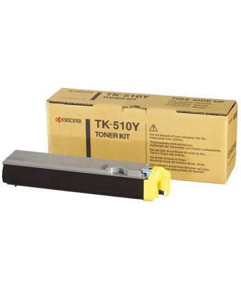 Toner Kyocera TK-510-Y | 8000 str | Yellow | FS-C5020N/5025N/5030N