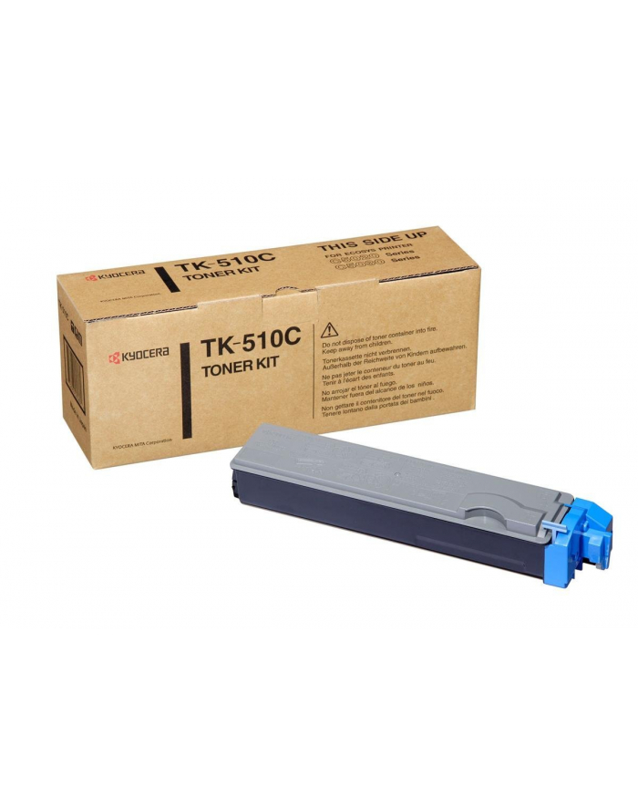 Toner Kyocera TK-510-C | 8000 str | Cyan | FS-C5020N/5025N/5030N główny