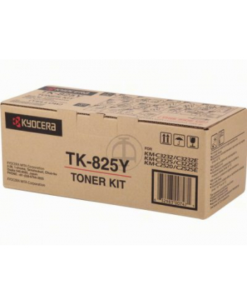 Toner Kyocera TK-825-Y | 7000 str | Yellow | KM-C2520, KM-C3225, KM-C3232
