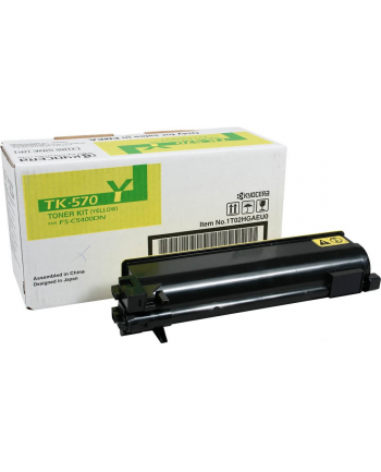 Toner Kyocera TK-570Y | 12000 str | Yellow | ECOSYS P7035cdn FS-C5400DN