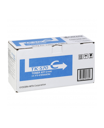 Toner Kyocera TK-570C | 12000 str | Cyan | ECOSYS P7035cdn FS-C5400DN