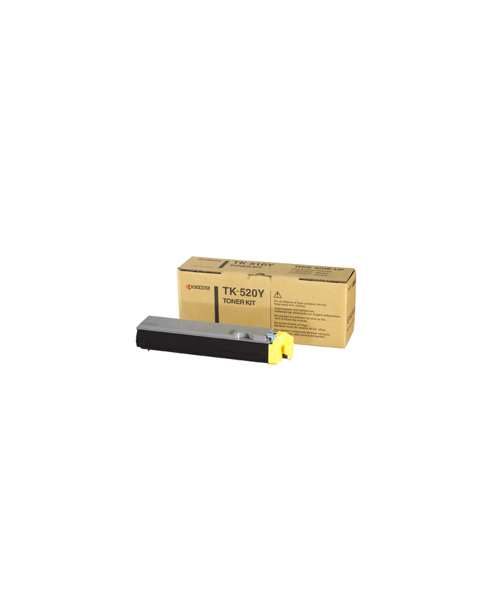 Toner Kyocera TK-520-Y | 4000 str | Yellow | FS-C5015N główny