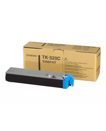 Toner Kyocera TK-520-C | 4000 str | Cyan | FS-C5015N