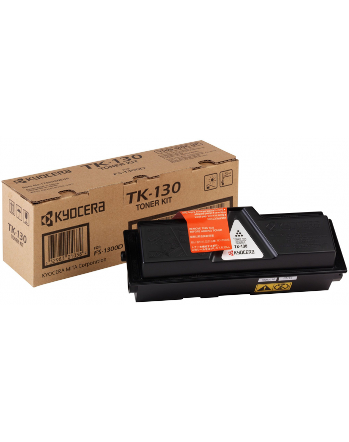 Toner Kyocera TK-130 | 7200 str | Black | FS-1300D FS-1350DN FS-1028MFP główny