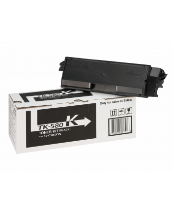 Toner Kyocera TK-580K | 3500 str | Black | ECOSYS P6021cdn FS-C5150