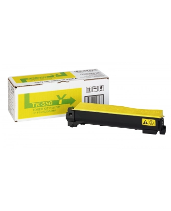 Toner Kyocera TK-550-Y | 6000 str | Yellow | FS-C5200DN