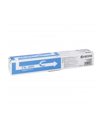 Toner Kyocera TK-895C | 6000 str | Cyan | FS-C8020 C8025 C8520 C8525
