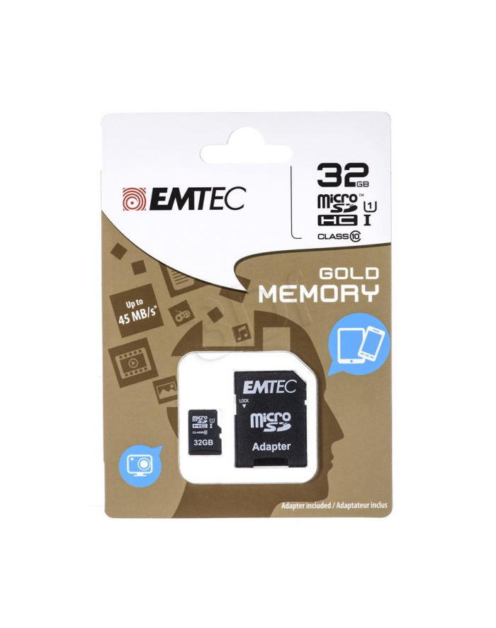 EMTEC MICRO SDHC 32GB Class 10 TelCo główny