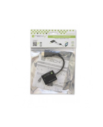 Techly Konwerter HDMI męski na VGA żeński