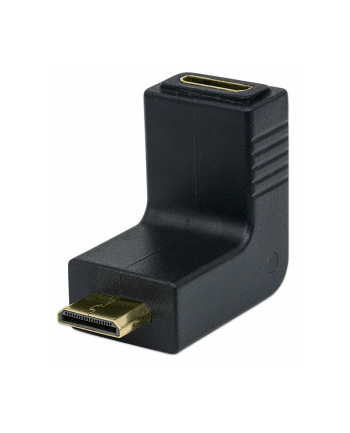 Manhattan Adapter HDMI, HDMI mini C na HDMI mini C, M/Ż, kątowy 90° do góry