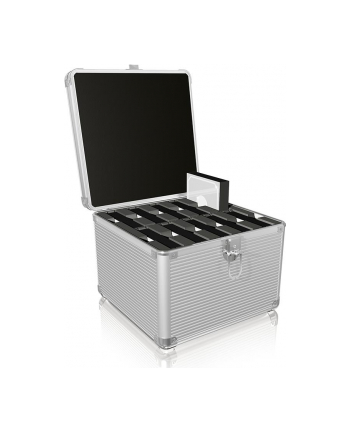 RaidSonic Icy Box Walizka aluminiowa na dyski 2.5'' 3.5'' HDD, Srebna