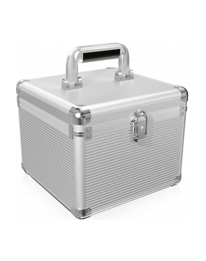 RaidSonic Icy Box Walizka aluminiowa na dyski 2.5'' 3.5'' HDD, Srebna główny